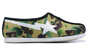 NLS x A BATHING APE Wear-Resistant Low-Top Casual Shoes Women's Green 1 2709933