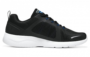 Skechers Dynamight 2.0 Low Top Casual Shoes Men's Black White 1 2709990