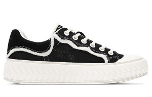 Dickies Wear-resistant And Lightweight Low-Top Canvas Shoes Women's Black 1 2710628