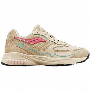 Saucony 3D Grid Hurricane Premium Cream Pink 1 2711125
