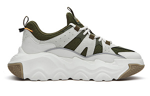 Jeep Low Top Outdoor Shoes Men's Beige Green 1 2711477