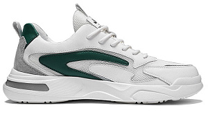 Jeep Low-Top Running Shoes Men's White Green 1 2711769