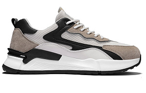 Jeep Low-Top Running Shoes Men's Beige Black 1 2711776