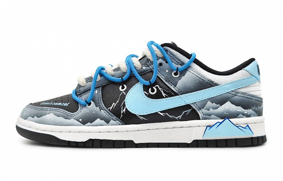 Nike Dunk Skateboard Shoes Women's Low-Top Black/White купить в интернет-магазине Yoocart с быстрой доставкой по России.
