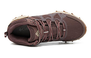 Columbia Cushioning Wear-Resistant Mid-Top Outdoor Shoes Women's Brown Red 1 2713780