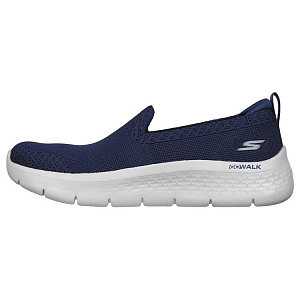 Skechers Go Walk Fle Low Top Running Shoes Women's Blue