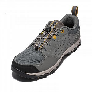 Columbia Wear-Resistant Low-Top Trekking Shoes Men's Gray Green 1 2713815