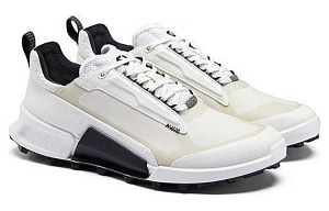 Ecco Slip Resistant Low Top Casual Shoes Men's White 1 2713854