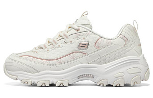 Skechers D'Lites 1.0 Shoes 'White Pink' Women's