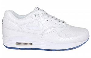 Nike Air Max 1 White Metallic Silver Ice Women's 1 2714515