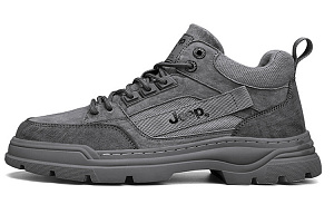 Jeep Ankle Length Outdoor Boots Men's Dark Gray