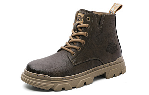 Dickies Slip-Resistant Crew Work Boots High-Top Men's Camel 1 2714881