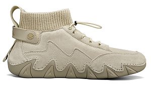 Jeep Abrasion Resistant Mid Top Casual Shoes Men's Sand 1 2715063