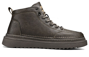 Jeep Jeep Wear-Resistant Mid-Top Casual Shoes Men's Khaki 1 2715070