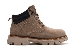 Jeep Ankle-Length Martin Boot High-Top Men's Sand 1 2715117