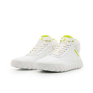 CAT Hex + Mid Canvas CODE Lightweight High-Top Outdoor Shoes Unisex White 1 2715177
