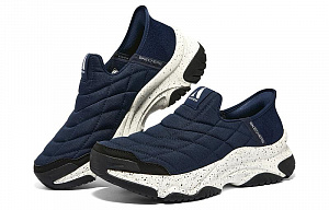 Skechers Street Hands Free Slip Ins Low Top Casual Shoes Men's Marine Blue 1 2715285
