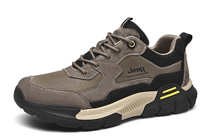 Jeep Low Top Casual Shoes Men's Khaki 1 2715656