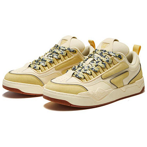 FILA FUSION Nollie X Beams Sneakers 'Yellow Beige' Women's 1 2715788