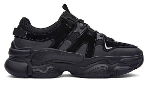 Jeep Height Increasing Low-Top Outdoor Shoes Men's Black 1 2716775