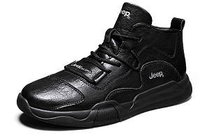 Jeep Mid Top Casual Shoes Men's Black 1 2716785