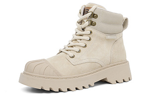 Dickies Short Mid-Calf Martin Boot Women's Beige 1 2716820