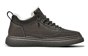 Jeep Abrasion Resistant Thermal Low Top Casual Shoes Men's Gray 1 2717557