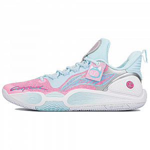 LiNing New Flashing 9 TD Low-Top Basketball Shoes Men's Blue Purple