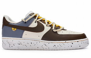 Nike Air Force 1 811 Manufacture Pokémon Poké Ball Low-Top Skateboard Shoes Men's Brown Gray Pink 1 2718741