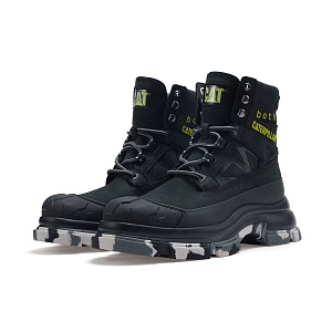 Both x CAT Slip-Resistant Crew Outdoor Boots Men's Black 1 2718977