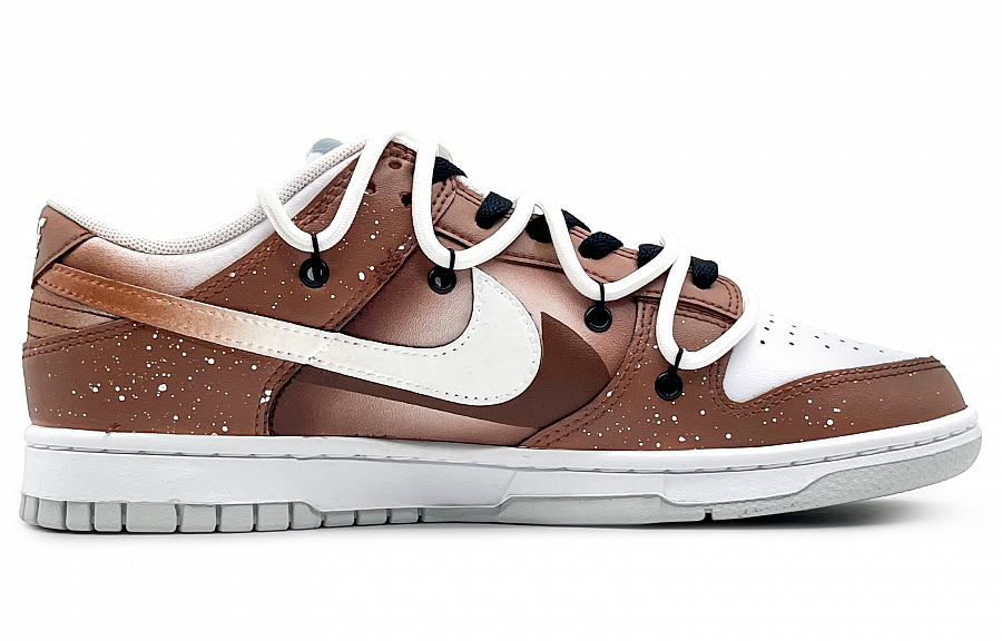 Nike Dunk 'Pure Platinum' Anti-Slip Wear-Resistant Low-Top Skateboard Shoes Men's Gray Brown купить в интернет-магазине Yoocart с быстрой доставкой по России.