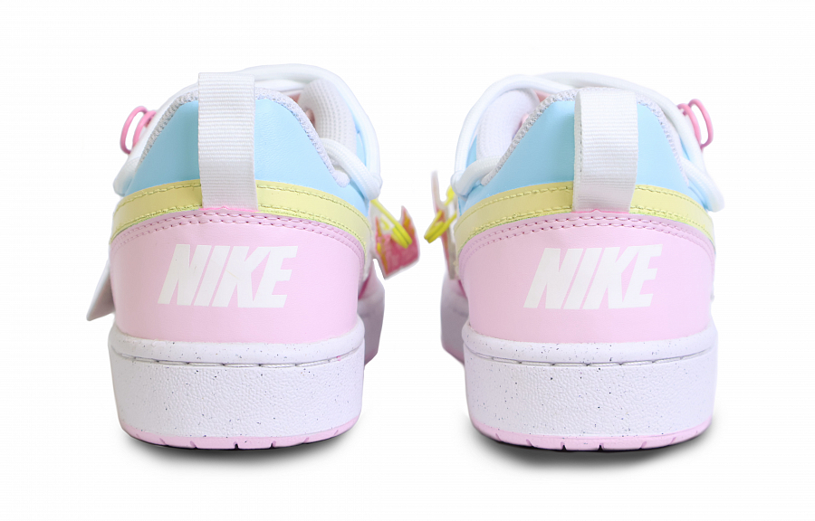 Nike Court Borough 2 Low-Top Skateboard Shoes GS Pink Blue купить в интернет-магазине Yoocart с быстрой доставкой по России.