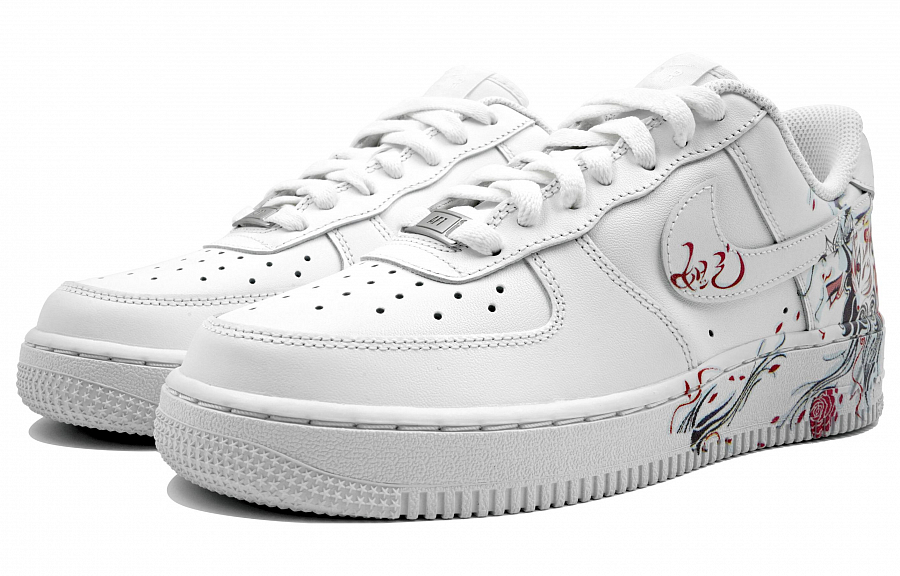 Nike Air Force 1 Low Top Skateboard Shoes Unisex White купить в интернет-магазине Yoocart с быстрой доставкой по России.