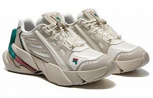 FILA FUSION TI 22 Low Top Casual Shoes Men's Ecru 1 2720871
