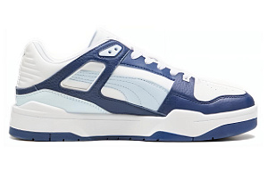 PUMA Slipstream Low Top Skateboard Shoes Unisex White Blue 1 2721125