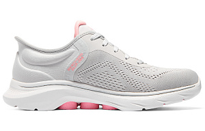 Skechers GO WALK 7 Rebound Low Top Running Shoes Women's Gray Pink 1 2721648