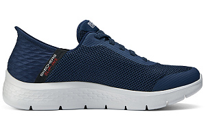 Skechers Go Walk Fle Cushioning Wear-Resistant Low-Top Running Shoes Men's Blue 1 2721654