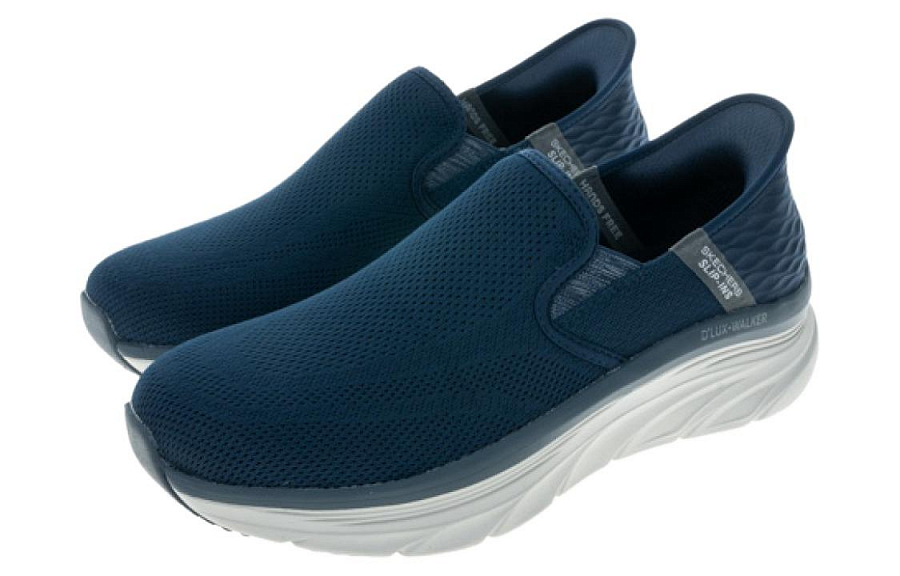 Skechers Hands Free Slip-Ins Wear-resistant And Lightweight Low-Top Casual Shoes Men's Blue купить в интернет-магазине Yoocart с быстрой доставкой по России.