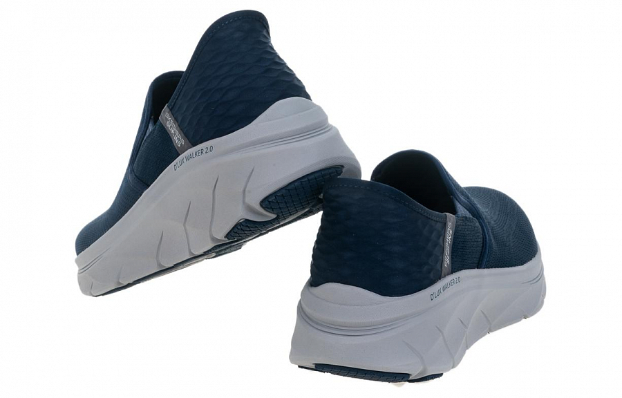 Skechers Hands Free Slip-Ins Wear-resistant And Lightweight Low-Top Casual Shoes Men's Blue купить в интернет-магазине Yoocart с быстрой доставкой по России.
