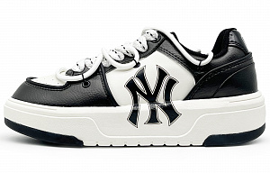 MLB Chunky Liner Low-Top Skateboard Shoes Unisex Black White 1 2722036