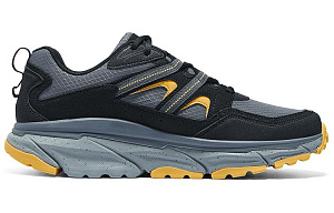 Skechers OUTDOOR Low Top Casual Shoes Men's Black Yellow 1 2722227
