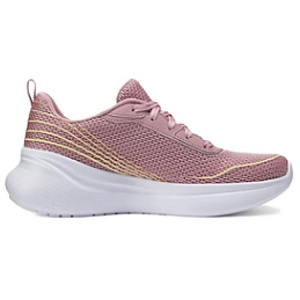 Skechers Cushioning Low-Top Running Shoes Women's Red 1 2723869