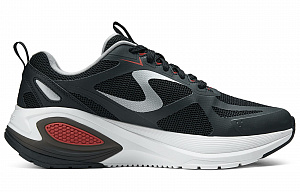 Skechers Sport Cushioning Wear-Resistant Low-Top Casual Shoes Men's Black Red 1 2723942