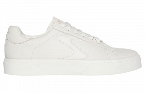 Skechers Anti Slip Wear Resistant Low Top Skateboard Shoes Women's White 1 2724094