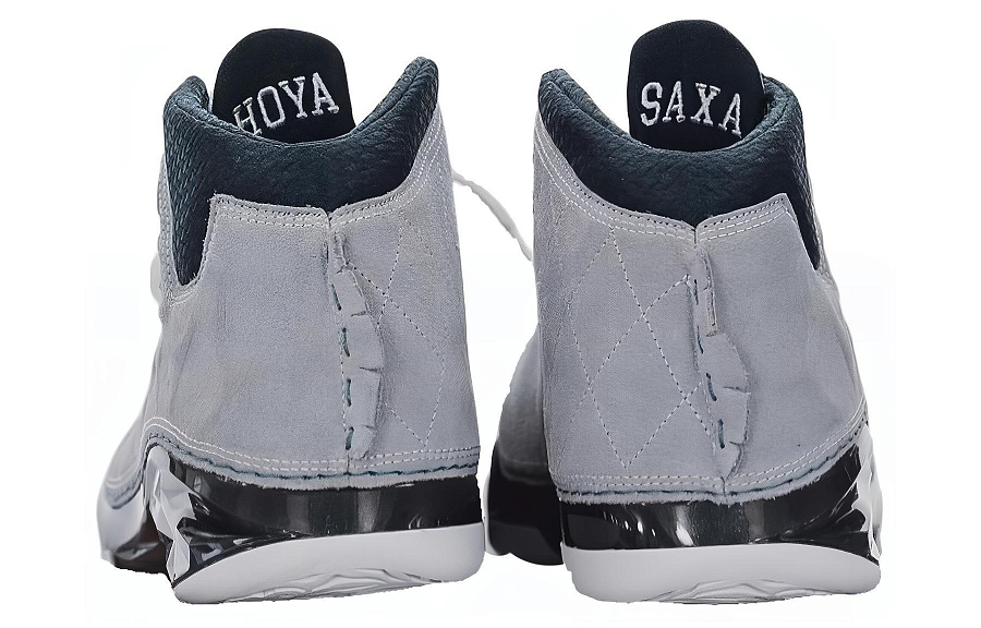 Jordan Air Jordan 23 Slip Resistant Mid Top Vintage Basketball Shoes Men's Gray Black