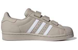 Adidas Originals SUPERSTAR CF Durable Breathable Low-Top Skateboard Shoes Women's Gray 1 2724286