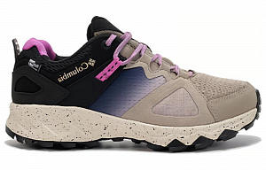 Columbia Cushioning, Wear Resistant Low Top Hiking Shoes Women's Beige Purple 1 2724475