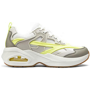 Skechers Low Top Running Shoes Women's White Gray Yellow 1 2724557