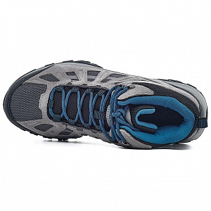 Columbia Redmond Iii Cushioned Slip-Resistant Mid-Top Outdoor Shoes Men's Blue Gray 1 2724798