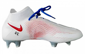 Nike Phantom GT FG Rubber Long Studs Cushioning Wear-Resistant Soccer Shoes Men's White 1 2724963
